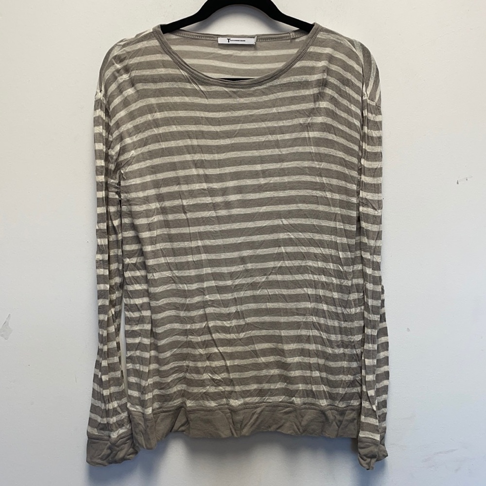 Alexander Wang stripe long sleeve tee